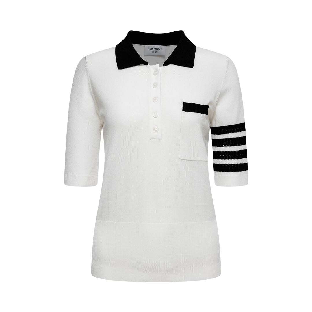Thom Browne  Women puppy POLO shirt