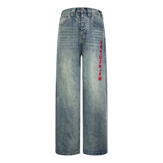 2025SS New Loose Fit LOGO  Jeans