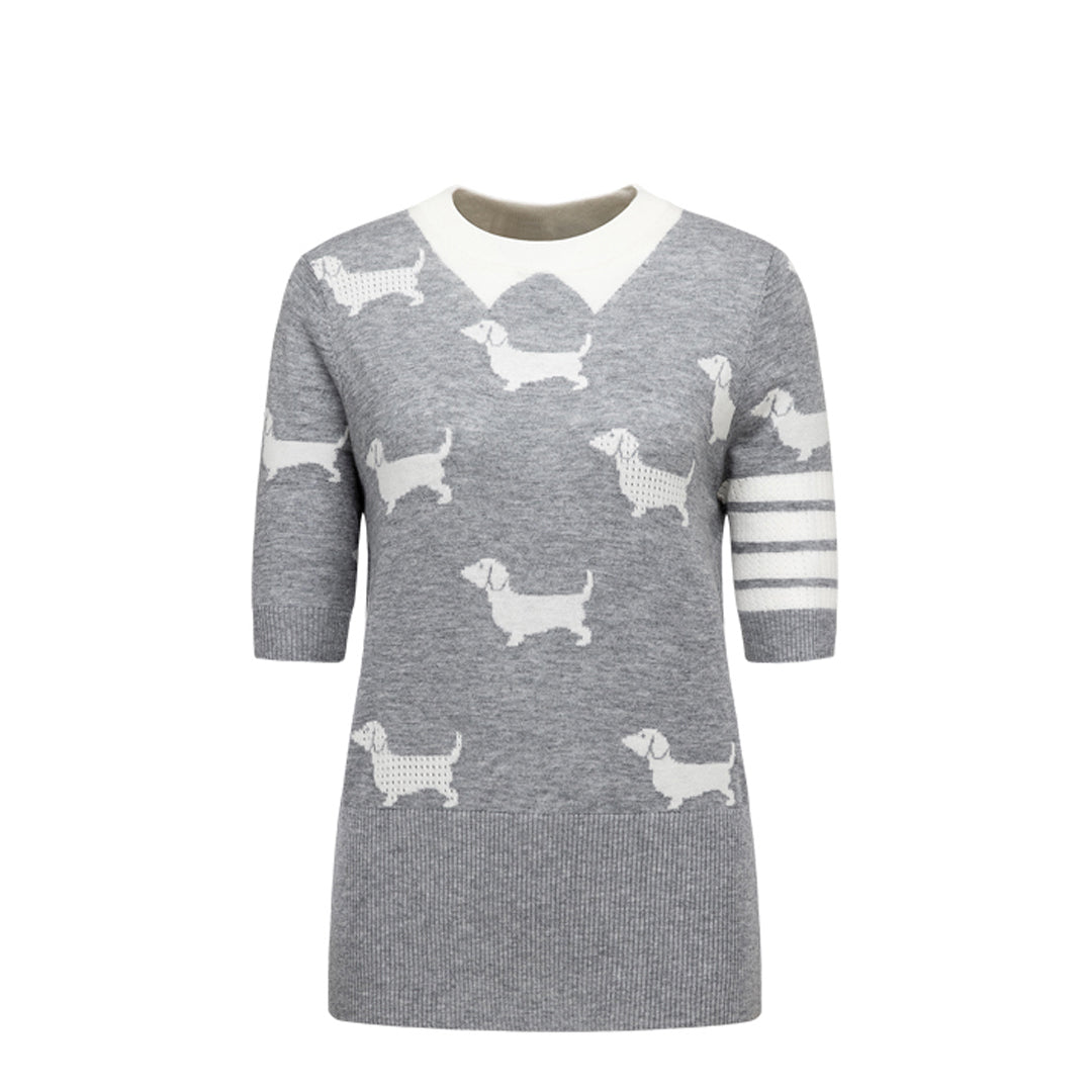 Thom Browne  women puppy T-shirt