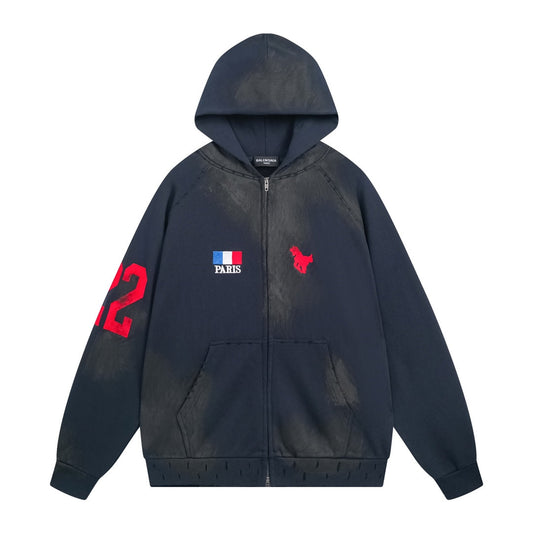 Print 22 Couples Oversized Hoodie – 100% Cotton Graphic Streetwear