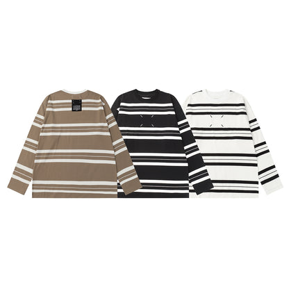 Maison Margiela 2026 Couples' Style Striped Hoodie