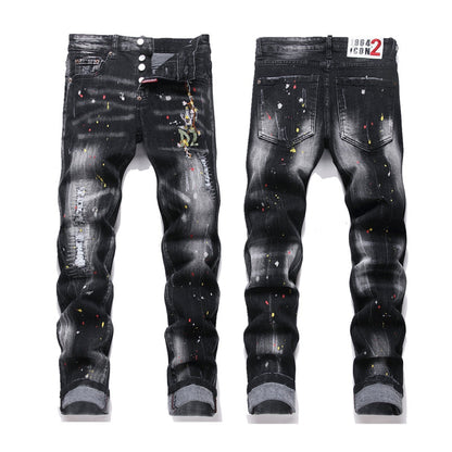 New-DSQ2 25ss Ripped Jeans