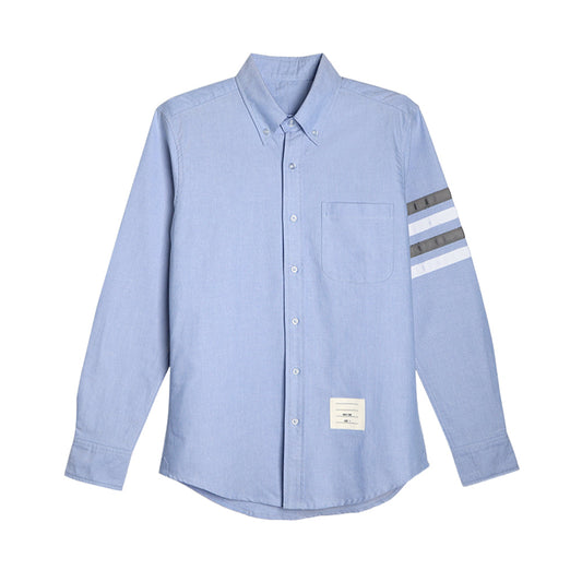 Thom Browne  4-Bar Stripes Shirt