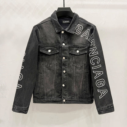2025SS LOGO Denim Men's Jacket