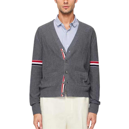 Thom Browne Knitted sweater coat