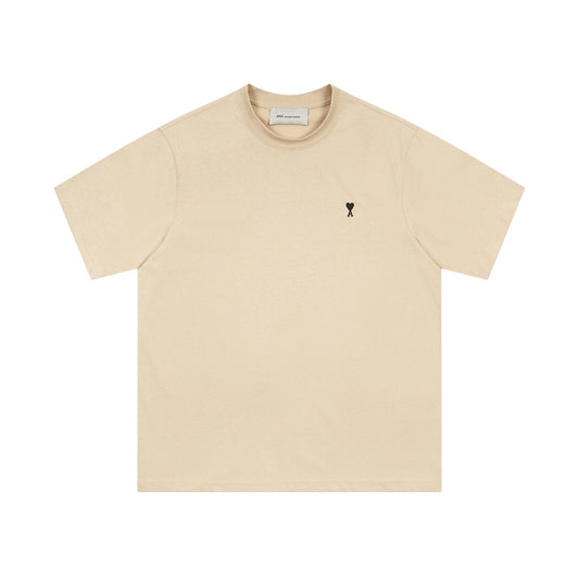 AMI Paris 2026 Unisex Cotton T-Shirt - Classic Casual Tee