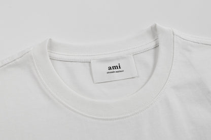 AMI Paris Classic Logo Unisex T-Shirt - Premium Cotton Tee