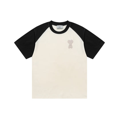 AMI Paris Vibrant Unisex T-Shirt - Premium Cotton Tee