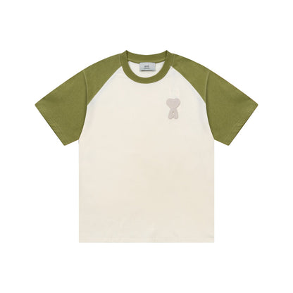 AMI Paris Vibrant Unisex T-Shirt - Premium Cotton Tee