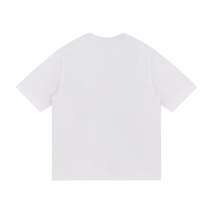 AMI Paris Neutral Tones Unisex T-Shirt - Premium Cotton Tee