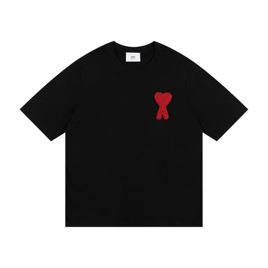 AMI Paris Essential Unisex T-Shirt - Premium Cotton Tee