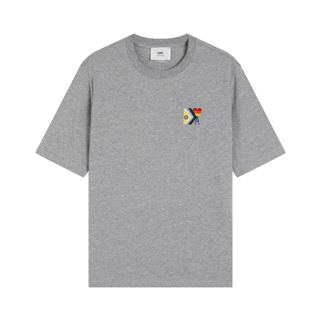 AMI Paris Essential Unisex T-Shirt - Premium Cotton Tee