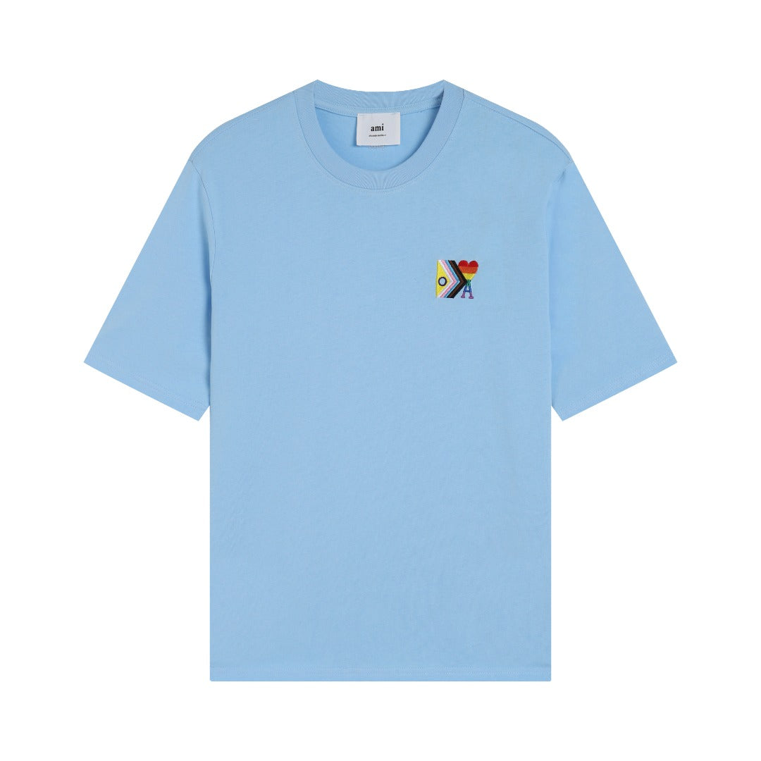 AMI Paris Essential Unisex T-Shirt - Premium Cotton Tee