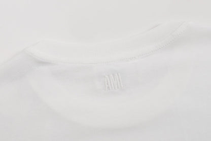 AMI Paris Essential Unisex T-Shirt - Premium Cotton Tee