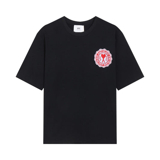 AMI Paris Minimalist Unisex T-Shirt - Premium Cotton Tee