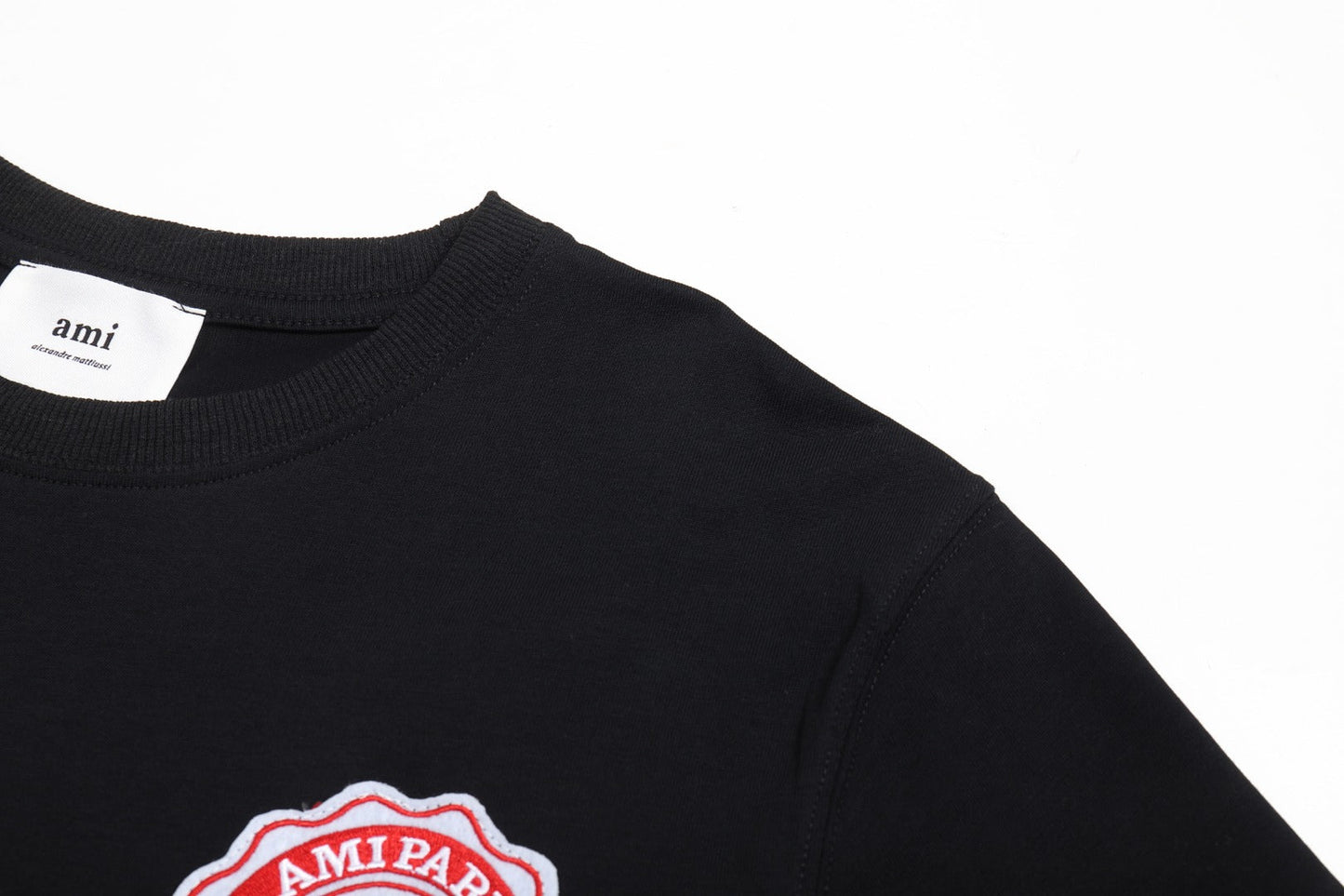 AMI Paris Minimalist Unisex T-Shirt - Premium Cotton Tee