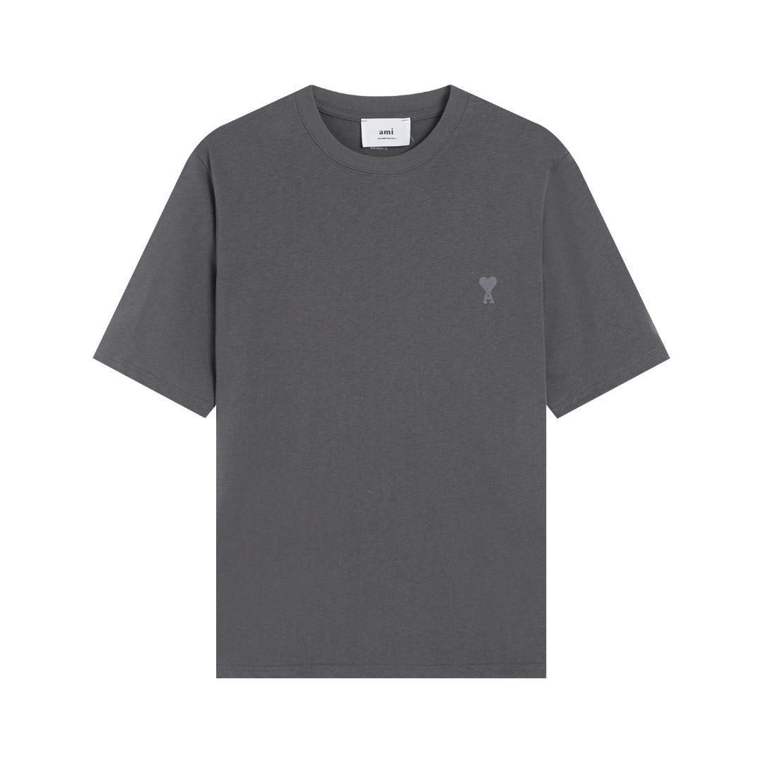 AMI Paris 2026 Unisex Cotton T-Shirt - Classic Logo Tee