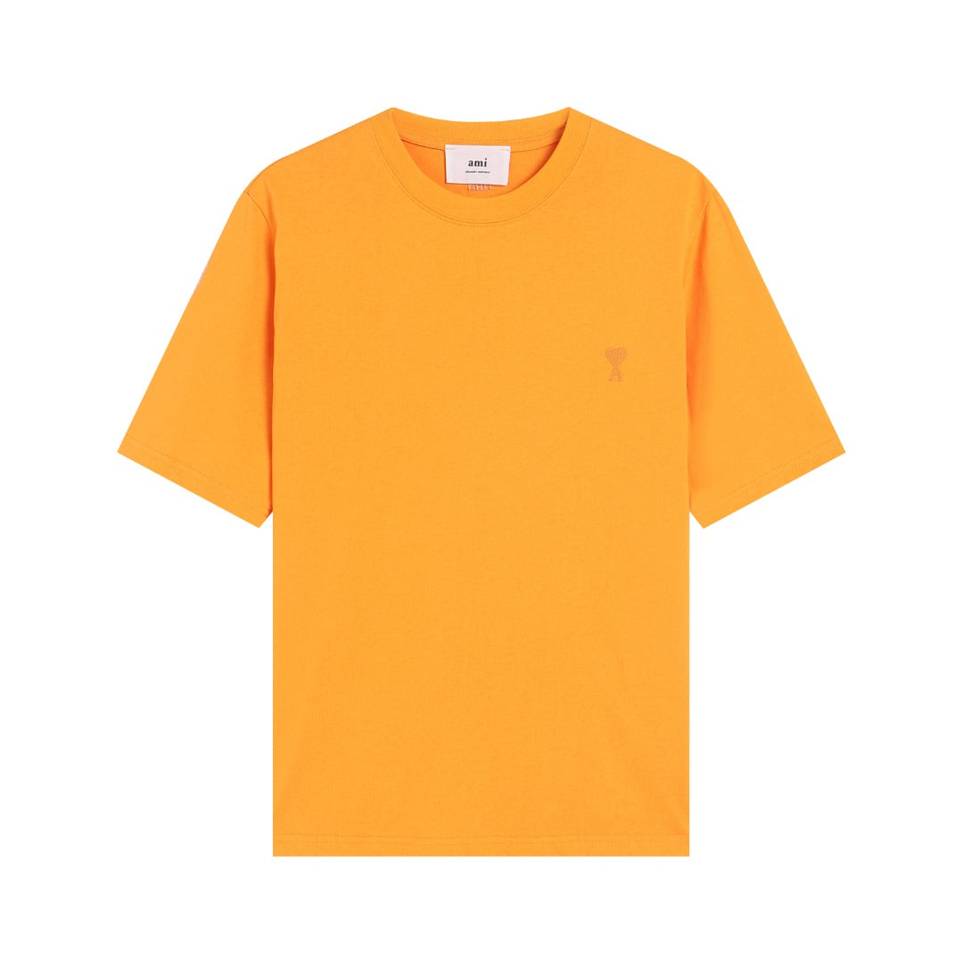 AMI Paris 2026 Unisex Cotton T-Shirt - Classic Logo Tee