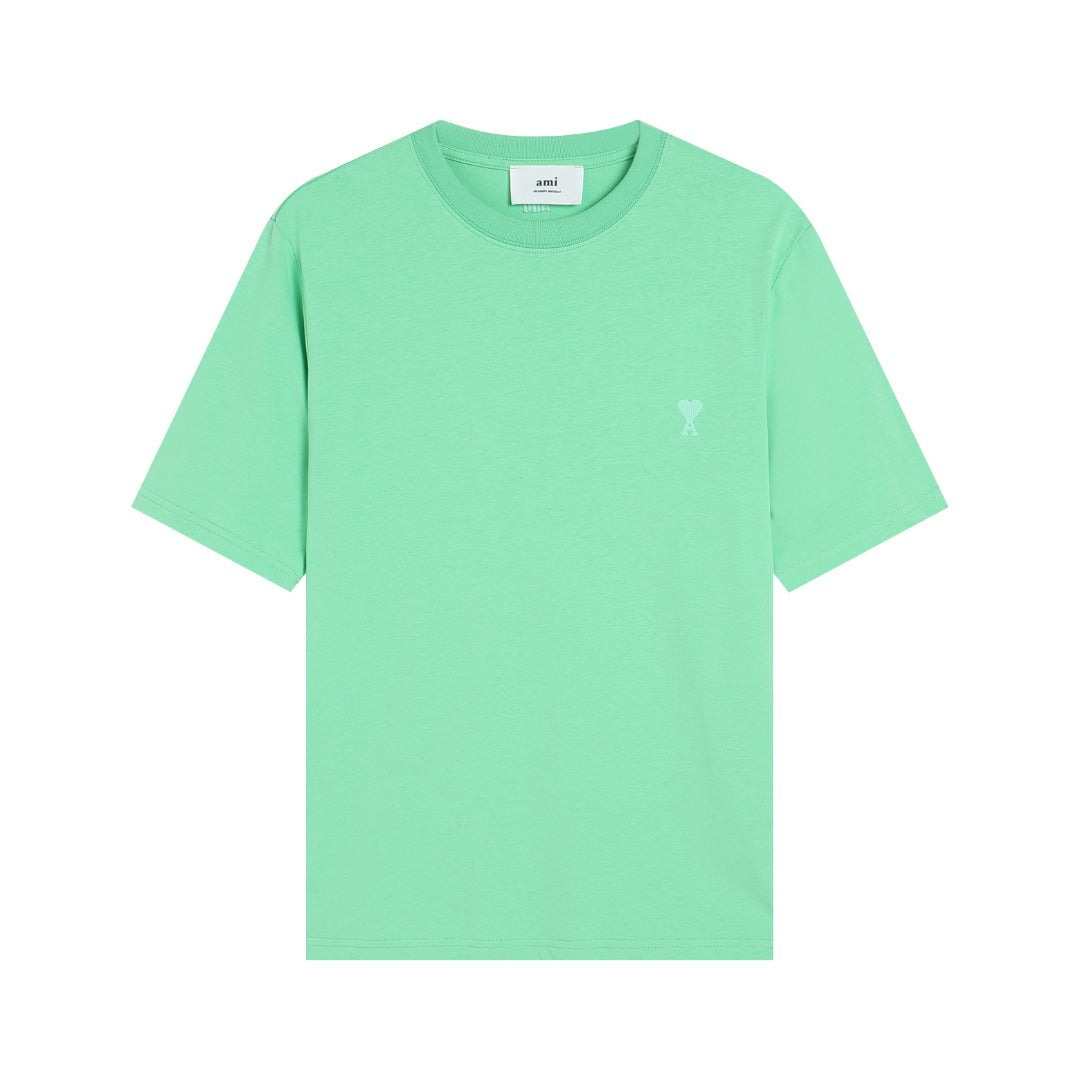 AMI Paris 2026 Unisex Cotton T-Shirt - Classic Logo Tee