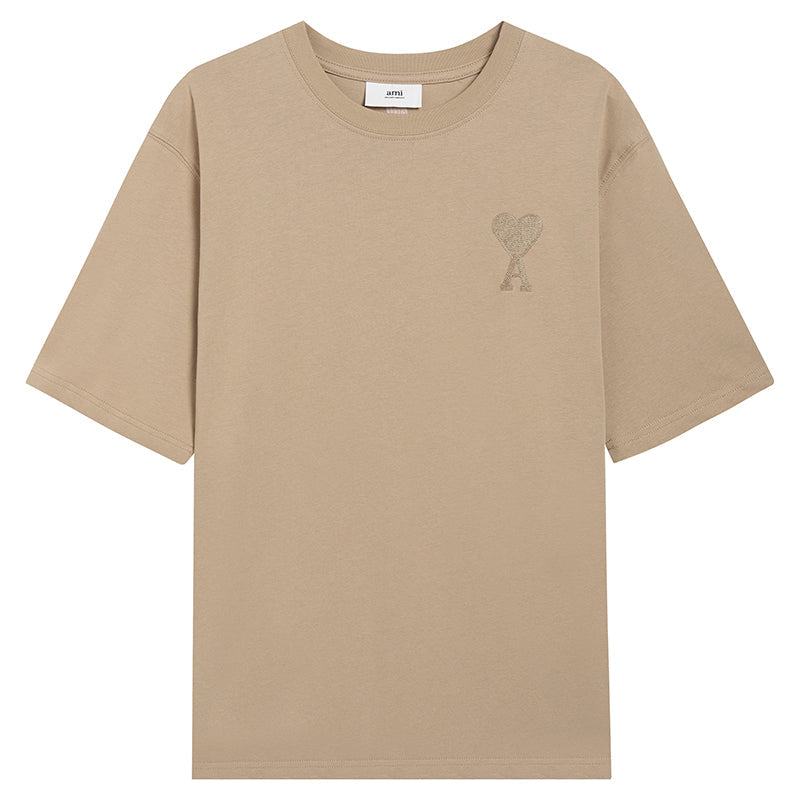 AMI Paris 2026 Unisex Cotton T-Shirt - Classic Casual Tee