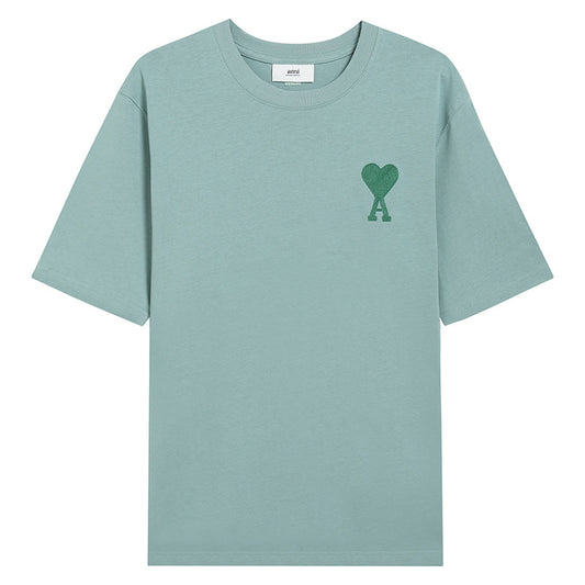 AMI Paris 2026 Unisex Cotton T-Shirt - Classic Casual Tee