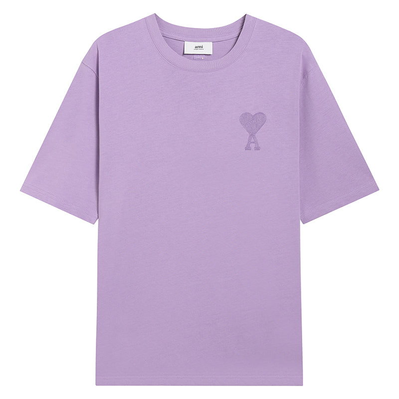 AMI Paris 2026 Unisex Cotton T-Shirt - Classic Casual Tee