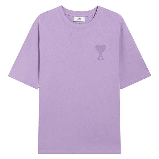 AMI Paris 2026 Unisex Cotton T-Shirt - Classic Casual Tee