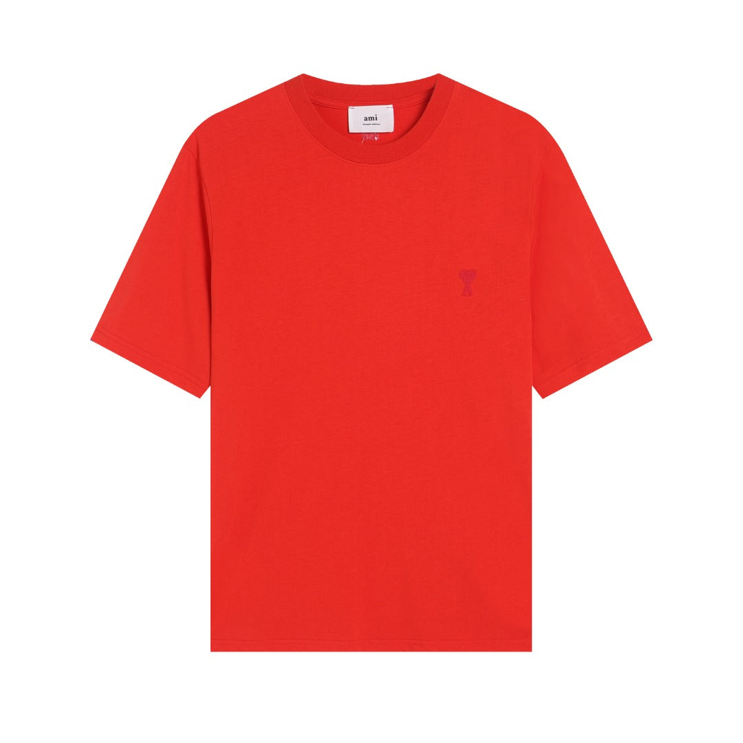 AMI Paris Heart Logo Unisex T-Shirt - Premium Cotton Tee