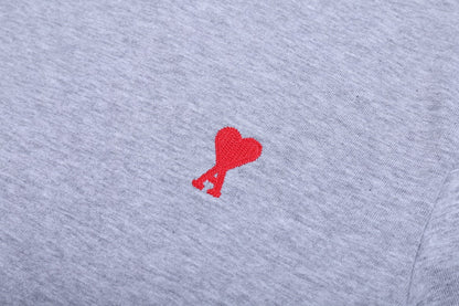 AMI Paris Heart Logo Unisex T-Shirt - Premium Cotton Tee