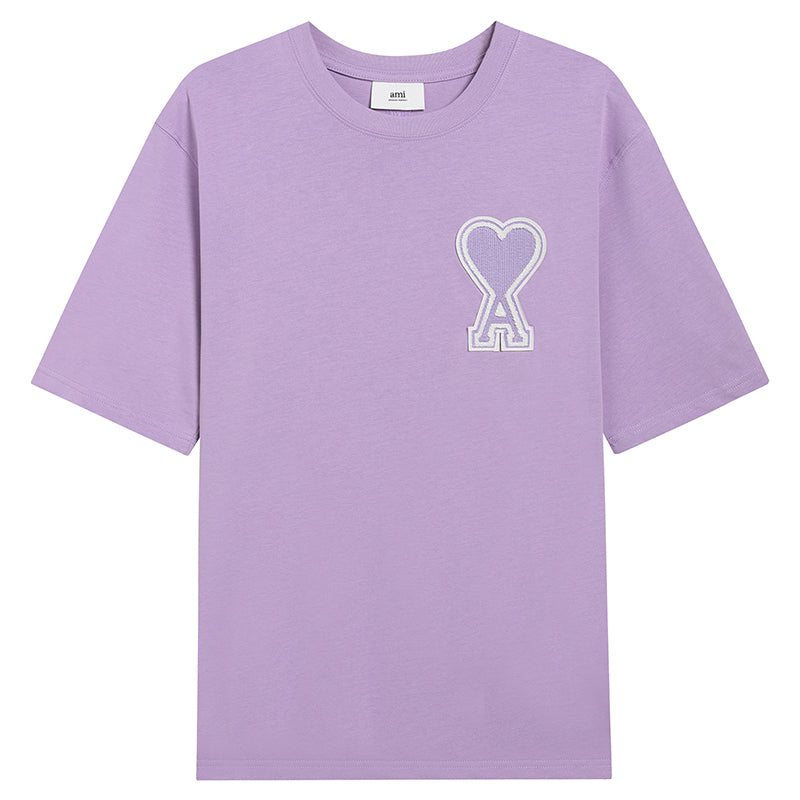 AMI PARIS Unisex T-Shirt - Premium Cotton Short-Sleeve Tee