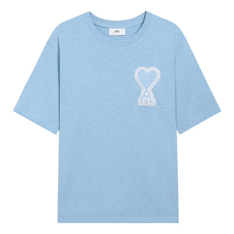 AMI PARIS Unisex T-Shirt - Premium Cotton Short-Sleeve Tee