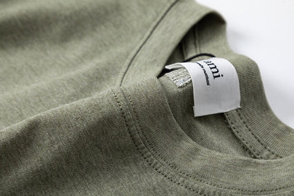 AMI PARIS Unisex Long-Sleeve T-Shirt - Premium Cotton Casual Tee