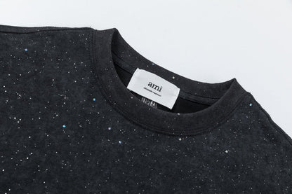 AMI PARIS Unisex Starlight T-Shirt - Premium Cotton Graphic Tee