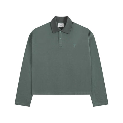 AMI PARIS Unisex Long-Sleeve T-Shirt - Premium Cotton Tee