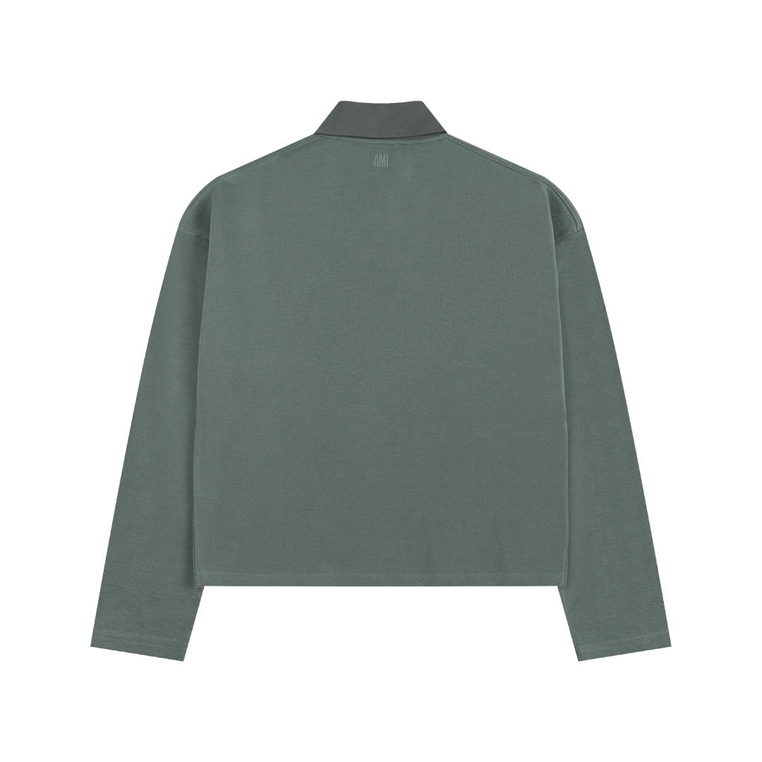 AMI PARIS Unisex Long-Sleeve T-Shirt - Premium Cotton Tee