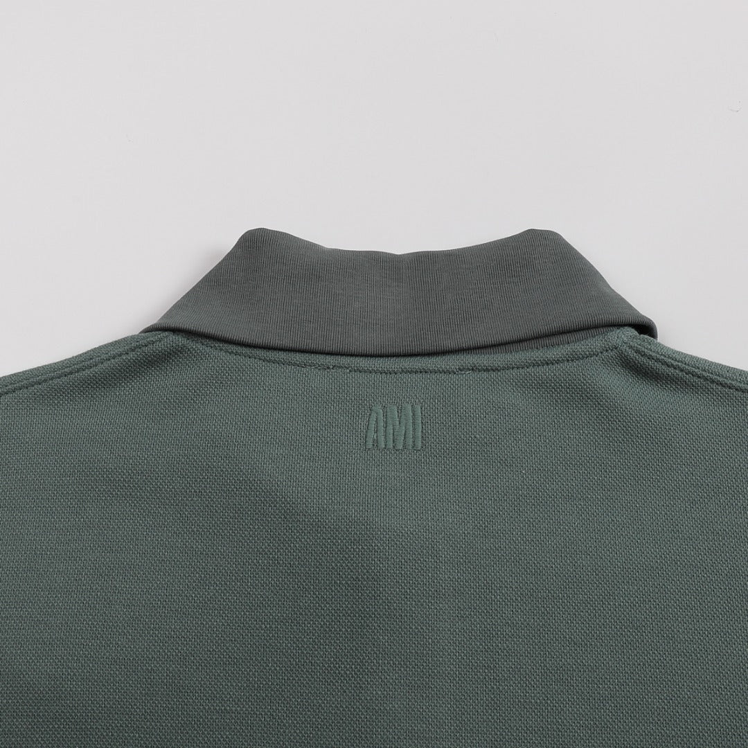 AMI PARIS Unisex Long-Sleeve T-Shirt - Premium Cotton Tee