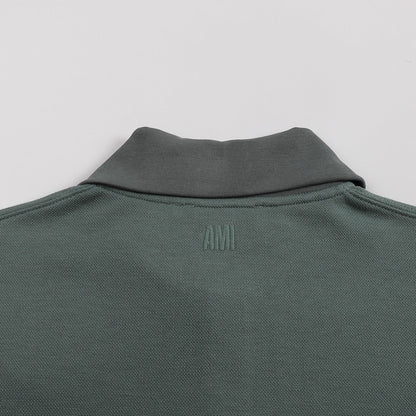 AMI PARIS Unisex Long-Sleeve T-Shirt - Premium Cotton Tee