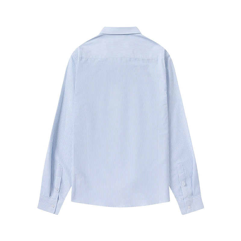 AMI PARIS Striped Shirt - Blue & Green Collection