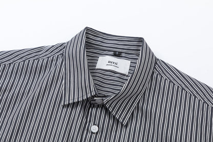 AMI PARIS Unisex Shirt - Classic Minimalist Design