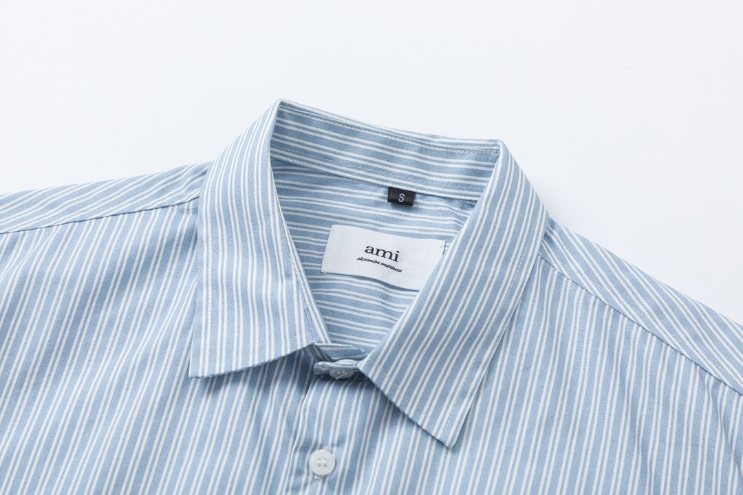 AMI PARIS Unisex Shirt - Classic Minimalist Design