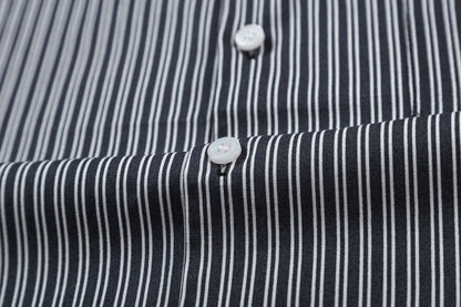 AMI PARIS Unisex Striped Shirt - Premium Cotton