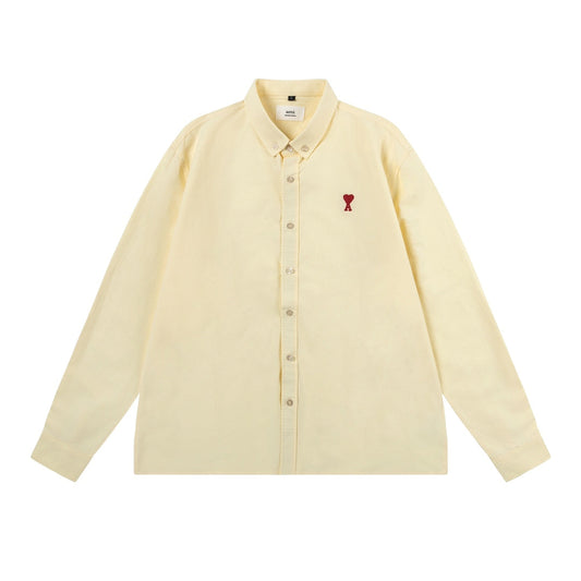 AMI PARIS Unisex Striped Shirt - Vibrant Colors