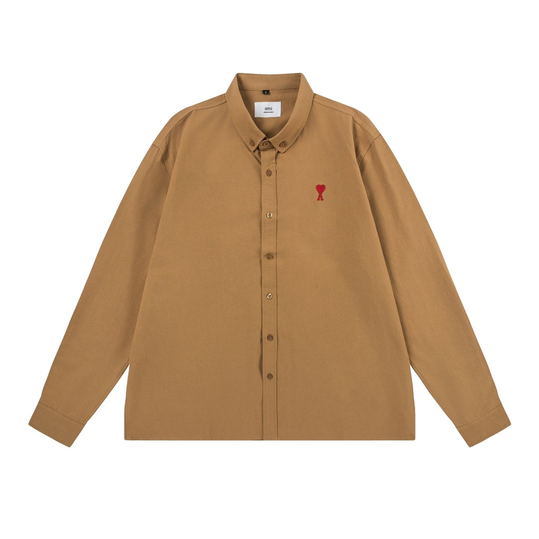 AMI PARIS Unisex Striped Shirt - Vibrant Colors