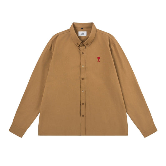 AMI PARIS Unisex Striped Shirt - Vibrant Colors