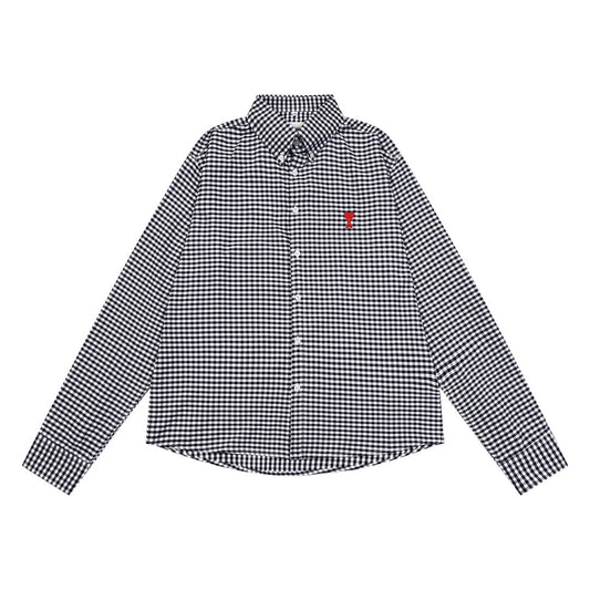 AMI PARIS Unisex Striped Shirt - Classic Design