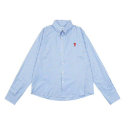 AMI PARIS Unisex Striped Shirt - Classic Design