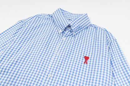 AMI PARIS Unisex Striped Shirt - Classic Design