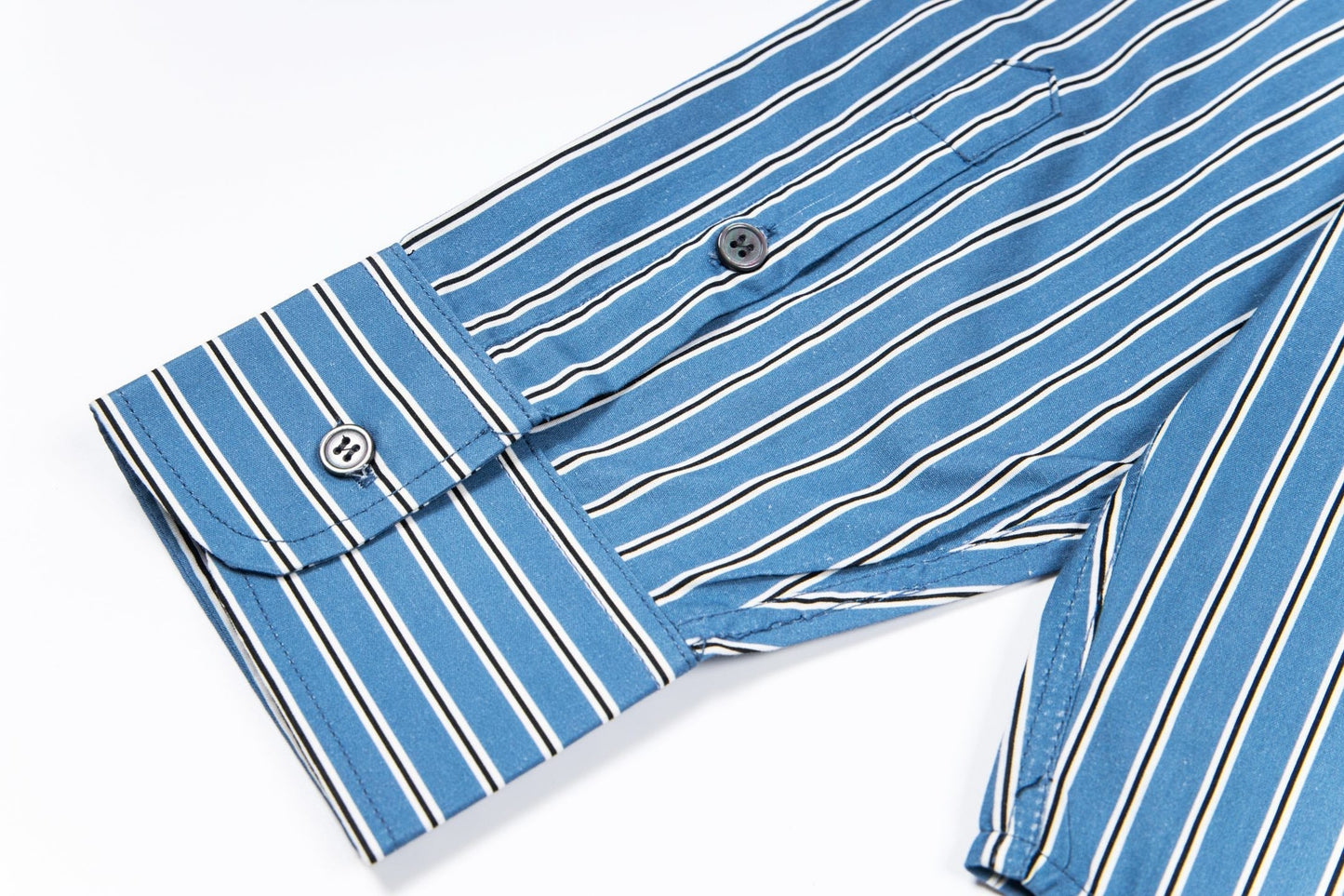 AMI PARIS Unisex Long-Sleeve Striped T-Shirt