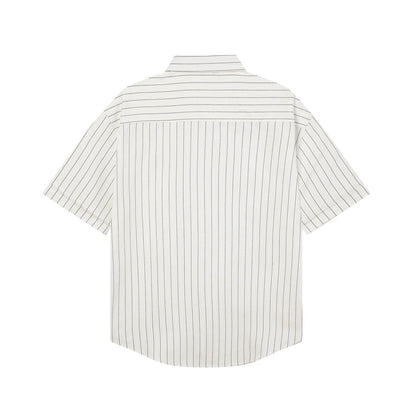 AMI PARIS Unisex Striped Shirt - Classic Stripes