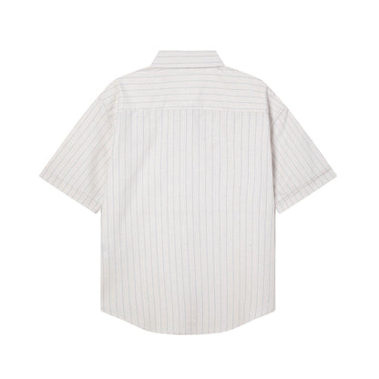AMI PARIS Unisex Striped Shirt - Classic Stripes